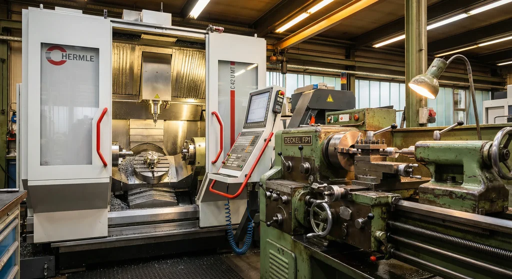 مقایسه دستگاه تراش CNC و منوال؛ کدام برای شما مناسب‌تر است؟